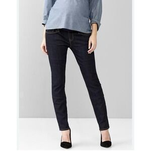 GAP Women's Skinny Jeans - Dark Blue, size 32/14
